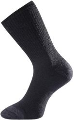 Skarpety merino HTV. Czarne skarpetki LASTING, bez wzorów, z elastanu. Za 38.00 zł.