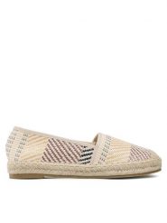 DeeZee Espadryle WSS990-146 Beżowy. Brązowe espadryle DeeZee, bez wzorów, z materiału, bez obcasa. Za 89.99 zł.