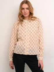 Cream Koszula Crsandra 10611669 Różowy Regular Fit. Czerwone koszule Cream, bez wzorów, z bawełny, bez kołnierzyka, bez ramiączek. Za 239.99 zł.