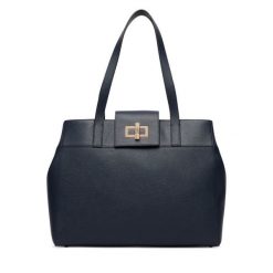 Torebka Furla. Niebieskie torebki klasyczne Furla, bez wzorów, klasyczne, bez dodatków. Za 1,754.00 zł.