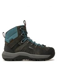 Keen Trekkingi 1023629 Szary. Szare buty trekkingowe Keen, ze skóry, bez zapięcia. Za 489.99 zł.