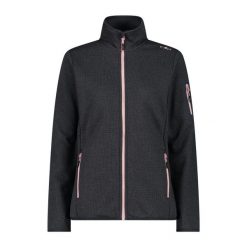 Damski polar CMP. Czarne bluzy z polaru CMP, bez wzorów, z polaru, trekkingowe. Za 250.50 zł.