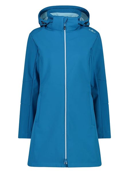 CMP Płaszcz softshellowy w kolorze niebieskim rozmiar: 36. Niebieskie płaszcze CMP, bez wzorów, z tkaniny, sportowe, bez kaptura. Za 171.68 zł.