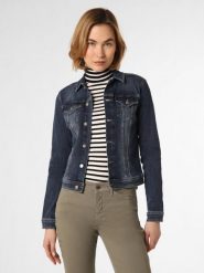 Soyaconcept® kurtka jeansowa Kobiety Jeansy niebieski, XL. Niebieskie kurtki xl, bez wzorów, z jeansu, eleganckie, bez kaptura. Za 379.95 zł.
