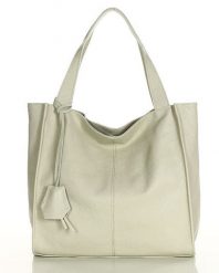 Torebka damska beżowa MARCO MAZZINI s139f. Brązowe shopper bag bez wzorów, ze skóry, eleganckie, na ramię, bez dodatków. Za 399.00 zł.