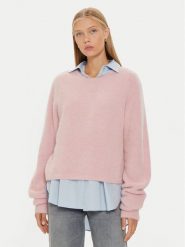 Marella Sweter Ovidio 2423366202 Różowy Regular Fit. Czerwone swetry Marella, m, bez wzorów, z syntetyku, bez ramiączek. Za 509.99 zł.