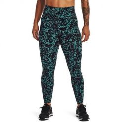 Spodnie treningowe damskie Under Armour 1369006006. Zielone spodnie dresowe Under Armour, bez wzorów. Za 419.00 zł.