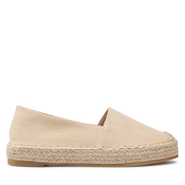 Espadryle Jenny Fairy. Brązowe espadryle Jenny Fairy, bez wzorów, bez obcasa. Za 79.99 zł.