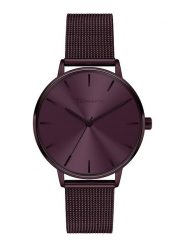 Tamaris Zegarek kwarcowy w kolorze ciemnofioletowym rozmiar: onesize. Różowe, analogowe zegarki Tamaris, ze stali. Za 236.05 zł.