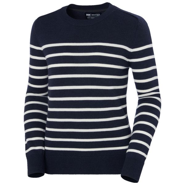 Damski sweter z wełny Helly Hansen. Niebieskie swetry Helly Hansen, na zimę, bez wzorów, z wełny, sportowe, bez ramiączek. Za 665.00 zł.