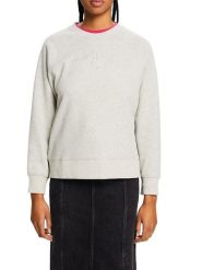 ESPRIT Bluza w kolorze szarym rozmiar: M. Szare bluzy Esprit, m, bez wzorów, z bawełny, bez ramiączek, bez kaptura. Za 140.20 zł.