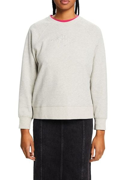 ESPRIT Bluza w kolorze szarym rozmiar: M. Szare bluzy Esprit, m, bez wzorów, z bawełny, bez ramiączek, bez kaptura. Za 132.05 zł.