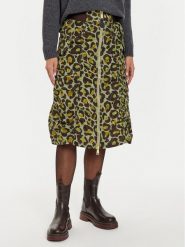 Alpha Industries Spódnica midi 148067 Zielony Regular Fit. Zielone spódnice Alpha Industries, l, bez wzorów, z syntetyku, midi. Za 319.99 zł.