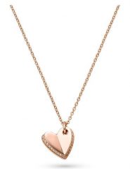 S.Oliver Srebrny naszyjnik z zawieszką - dł. 45 cm rozmiar: onesize. Szare naszyjniki S.Oliver, z materiału, z cyrkonią, srebrne. Za 173.99 zł.