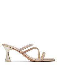 Aldo Klapki Jewella 13738897 Złoty. Żółte klapki Aldo, bez wzorów, z syntetyku, bez obcasa, bez zapięcia. Za 359.99 zł.