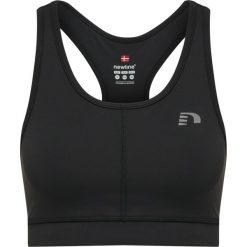 Stanik do biegania Newline core athletic. Czarne biustonosze sportowe Newline, bez wzorów, z dzianiny, do biegania. Za 195.00 zł.