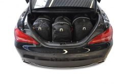 Torby Do Bagażnika Mercedes-Benz Cla Coupe 2013-2018 4Szt Kjust. Czarne torby podróżne KJUST, bez wzorów, z kauczuku. Za 1,234.00 zł.
