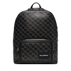 Plecak KARL LAGERFELD. Czarne plecaki KARL LAGERFELD, bez wzorów, bez dodatków. Za 1,029.00 zł.