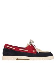 Tommy Hilfiger Półbuty Light Suede Boat Shoe FW0FW09337 Granatowy. Niebieskie półbuty wsuwane Tommy Hilfiger, bez wzorów, ze skóry, bez obcasa, na płaskiej podeszwie. Za 529.99 zł.