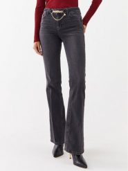 Liu Jo Jeansy UF3015 D4391 Czarny Regular Fit. Czarne jeansy Liu Jo, bez wzorów, z bawełny. Za 919.99 zł.