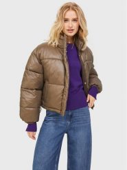 JJXX Kurtka puchowa Beany Shine 12214675 Zielony Regular Fit. Zielone kurtki JJXX, na zimę, s, bez wzorów, z puchu, bez kaptura. Za 319.99 zł.