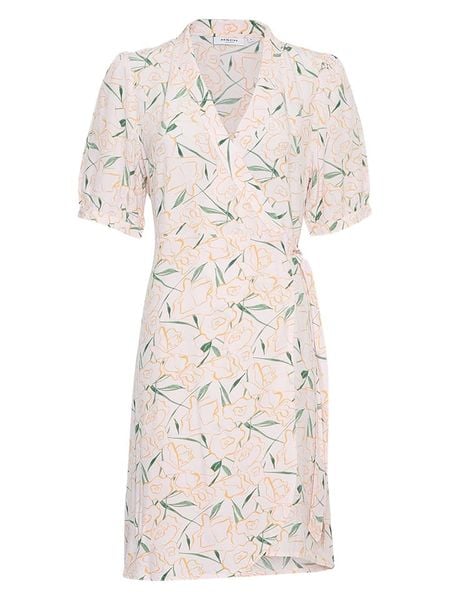 MOSS COPENHAGEN Sukienka "Tenya Lyvia" w kolorze jasnoróżowym rozmiar: XS. Różowe sukienki Moss Copenhagen, na imprezę, s, bez wzorów, z wiskozy, klasyczne, z asymetrycznym kołnierzem, bez ramiączek, midi, asymetryczne. Za 215.95 zł.