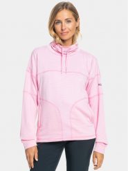 Roxy Bluza Vertere Otlr ERJFT04718 Różowy Regular Fit. Czerwone bluzy Roxy, xs, bez wzorów, z syntetyku, bez kaptura. Za 199.99 zł.
