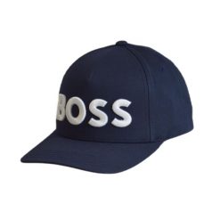 Czapka z daszkiem Hugo Boss Sevile 6 Baseball Cap Navy Granatowa - 50495132-404. Niebieskie czapki z daszkiem Boss, bez wzorów, sportowe. Za 169.00 zł.
