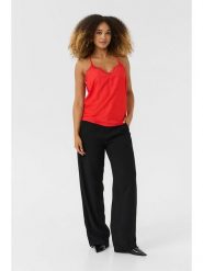 Cream Top w kolorze pomarańczowym rozmiar: 44. Pomarańczowe topy Cream, bez wzorów, z koronki, bez kołnierzyka, bez ramiączek. Za 65.38 zł.