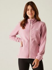 Regatta Kurtka polarowa "Floreo IV" w kolorze jasnoróżowym rozmiar: 44. Różowe kurtki Regatta, bez wzorów, z materiału, bez kaptura. Za 93.95 zł.