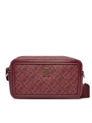 Tommy Hilfiger Torebka Monoplay AW0AW16442 Czerwony. Czerwone listonoszki Tommy Hilfiger, bez wzorów, ze skóry, bez dodatków. Za 799.99 zł.