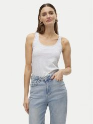 Vero Moda Top Lulu 10323756 Szary Regular Fit. Szare topy Vero Moda, xl, bez wzorów, z bawełny, bez kołnierzyka, bez ramiączek. Za 29.99 zł.