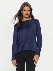 ViCOLO Bluzka TS0202 Granatowy Regular Fit. Niebieskie bluzki ViCOLO, s, bez wzorów, z syntetyku, bez kołnierzyka, bez ramiączek. Za 139.99 zł.