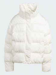 Adidas Kurtka puchowa w kolorze kremowym rozmiar: M. Brązowe kurtki adidas, m, bez wzorów, z puchu, bez kaptura. Za 306.63 zł.