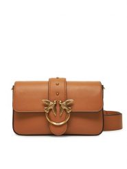 PINKO Torebka Love One Mini Slouchy Fl PE 25 PLTT 104340 A0QO Brązowy. Brązowe torebki klasyczne Pinko, bez wzorów, ze skóry, bez dodatków. Za 1,329.00 zł.
