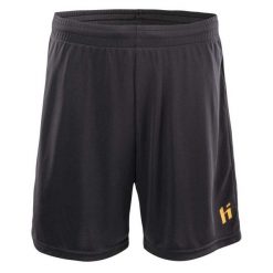Spodenki Dziecięce Huracan II. Czarne szorty Huari, bez wzorów, sportowe. Za 45.99 zł.