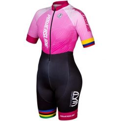 Kombinezon damski Powerslide Racing Gaby Rueda. Czarne kombinezony POWERSLIDE, s, bez wzorów, sportowe, bez kołnierzyka, bez ramiączek. Za 589.00 zł.