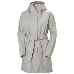 Damska kurtka wodoodporna Helly Hansen Hh Classics Trench. Szare kurtki Helly Hansen, bez wzorów, eleganckie, bez kaptura. W wyprzedaży za 568.65 zł.