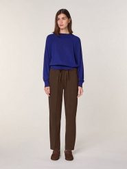 Rodier Wełniany sweter w kolorze niebieskim rozmiar: L. Niebieskie swetry Rodier, l, bez wzorów, z wełny, bez ramiączek. Za 260.99 zł.