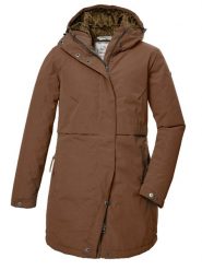 Killtec Parka funkcyjna w kolorze brązowym rozmiar: 50. Brązowe płaszcze Killtec, s, bez wzorów, bez kaptura. Za 272.95 zł.