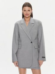 Herskind Marynarka Verner 5002879 Szary Oversize. Szare marynarki i żakiety Herskind, bez wzorów, z syntetyku, bez ramiączek. Za 1,919.00 zł.