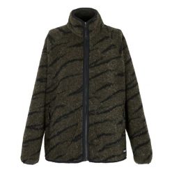 Bluza Polarowa Damska Borg Pełen Suwak Frankie. Czarne bluzy z polaru Regatta, na zimę, bez wzorów, z polaru, trekkingowe. Za 135.99 zł.