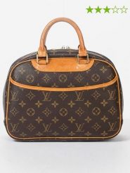 Louis Vuitton Torebka "Trouville" w kolorze brązowym - 30 x 25 x 11 cm rozmiar: onesize. Brązowe torebki klasyczne Louis Vuitton, bez wzorów, z materiału, bez dodatków. Za 2,783.99 zł.