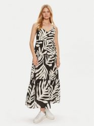 ONLY Sukienka letnia Nova 15325509 Czarny Regular Fit. Czarne sukienki ONLY, s, bez wzorów, z wiskozy, bez kołnierzyka, bez ramiączek. Za 79.99 zł.