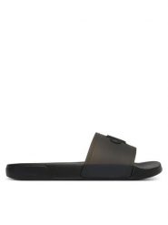 Calvin Klein Klapki Ess Slide Tpu HW0HW02959 Czarny. Czarne klapki Calvin Klein, bez wzorów, z syntetyku, bez obcasa, bez zapięcia. Za 189.99 zł.