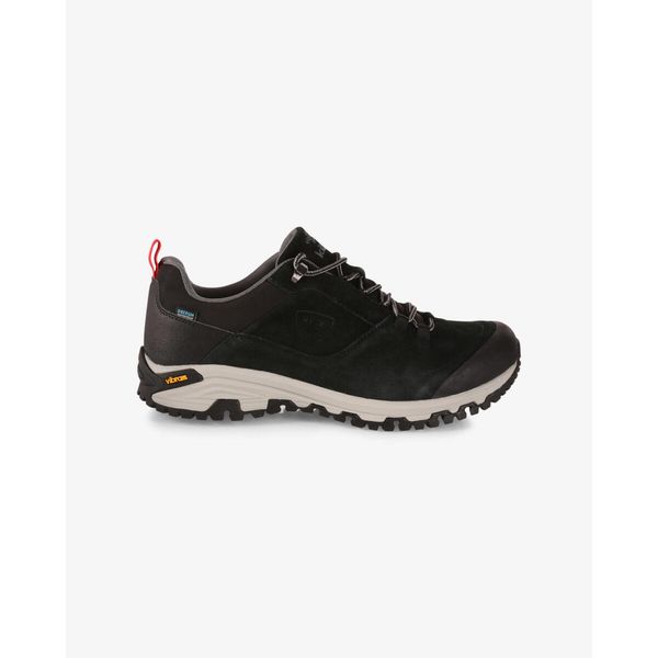 Niskie buty outdoorowe unisex Kilpi ANAK LOW WP-U. Czarne buty trekkingowe Kilpi, bez wzorów, z nylonu, bez zapięcia, trekkingowe. Za 835.17 zł.
