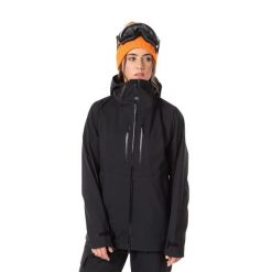 Damska kurtka narciarska Rossignol Rallybird. Czarne kurtki narciarskie Rossignol, na zimę, bez wzorów, bez kaptura, narciarskie. Za 1,842.00 zł.