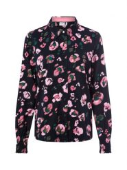 Nümph Damska bluzka koszulowa - Nuleana Kobiety wiskoza niebieski|wyrazisty róż|zielony wzorzysty, 44. Czerwone bluzki Nümph, bez wzorów, z wiskozy, bez kołnierzyka, bez ramiączek. Za 299.95 zł.