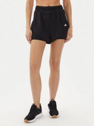 Adidas Szorty sportowe Designed for Training IQ2655 Czarny Regular Fit. Czarne szorty sportowe adidas, bez wzorów, z syntetyku, na fitness i siłownię. Za 139.99 zł.