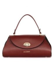 Mia Tomazzi Skórzana torebka " Bardelli" w kolorze czerwonym - 33 x 15,5 x 15 cm rozmiar: onesize. Czerwone torebki klasyczne Mia Tomazzi, bez wzorów, z materiału, przez ramię, bez dodatków. Za 260.99 zł.